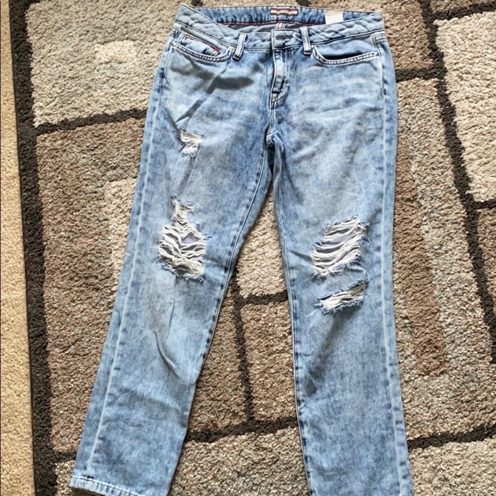 Tommy Hilfiger boyfriend styles jeans